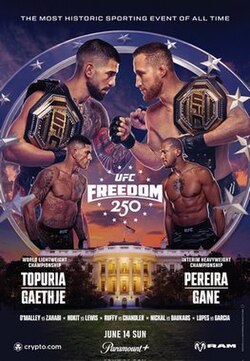 Facts about UFC Freedom 250 at the White House 🇺🇸